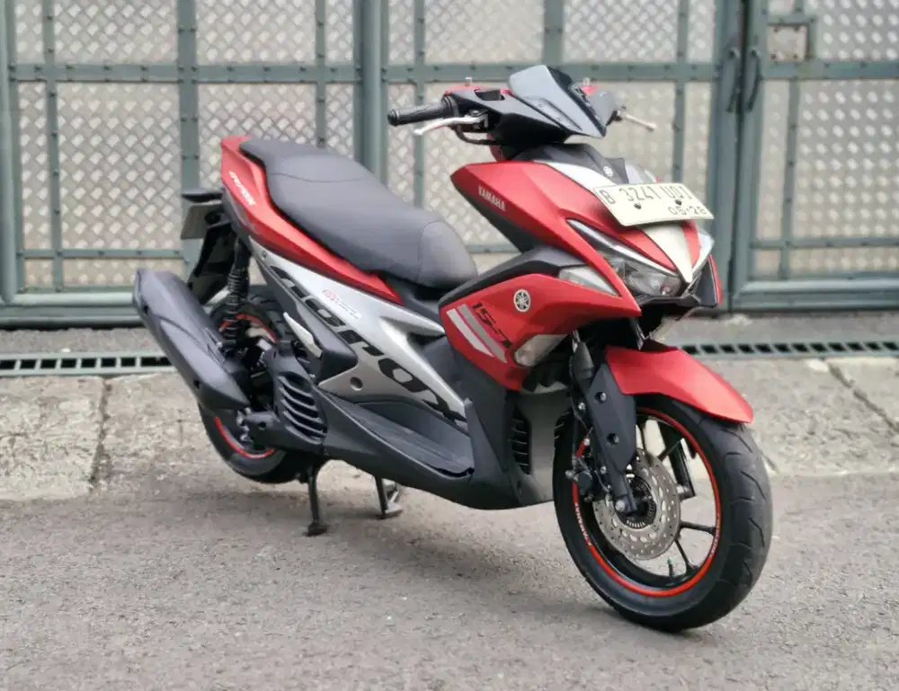 Superb B-DKI! Yamaha Aerox 155 Standar Th. 2018 Surat Lengkap Gress