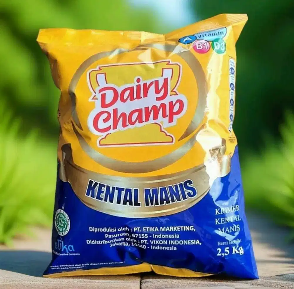 Susu kental manis dairy champ 2.5kg