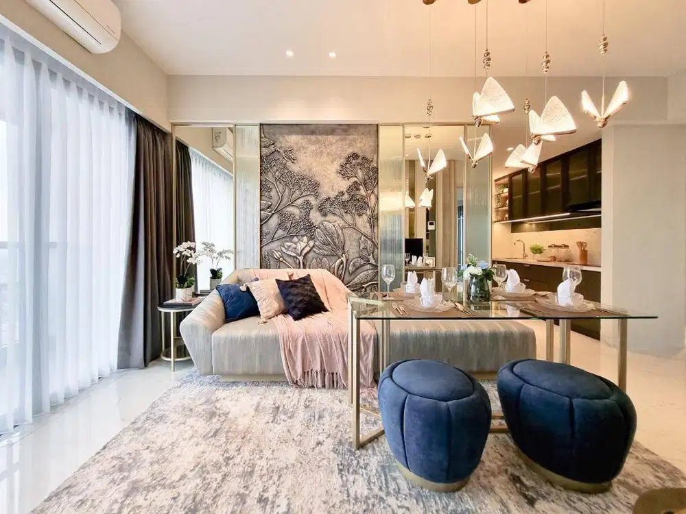 DISEWAKAN APARTEMENT MEWAH LAVIZ FULL FURNISHED! CONNECT PAKUWON MALL!