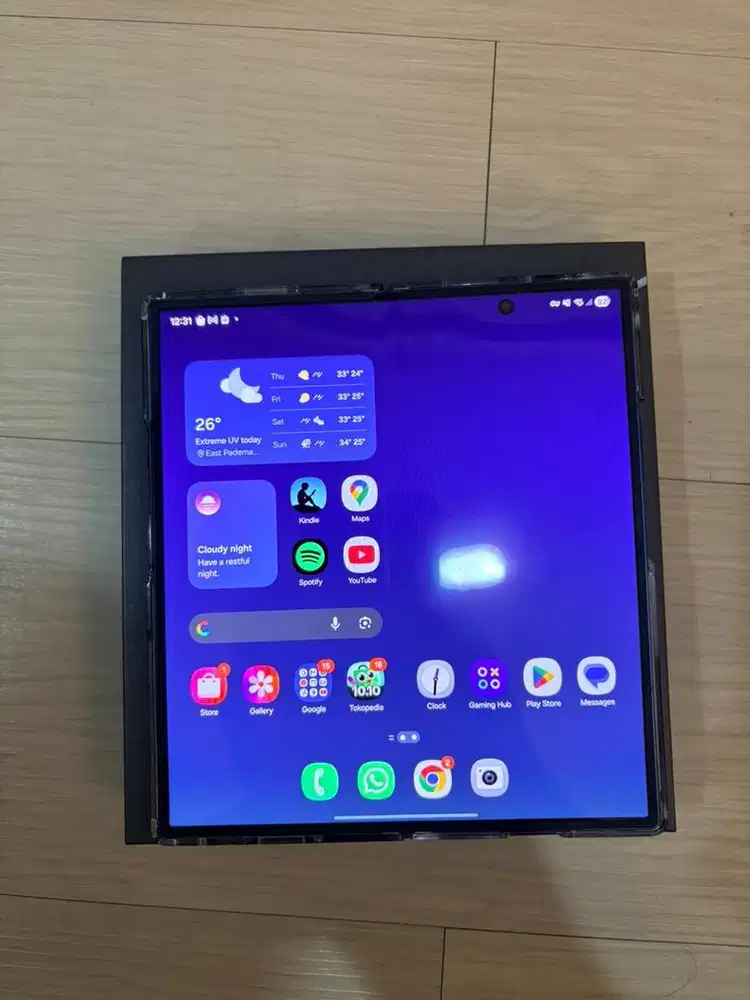 Jual SAMSUNG Z FOLD 7 256 GB Kurang dari 1 Bulan