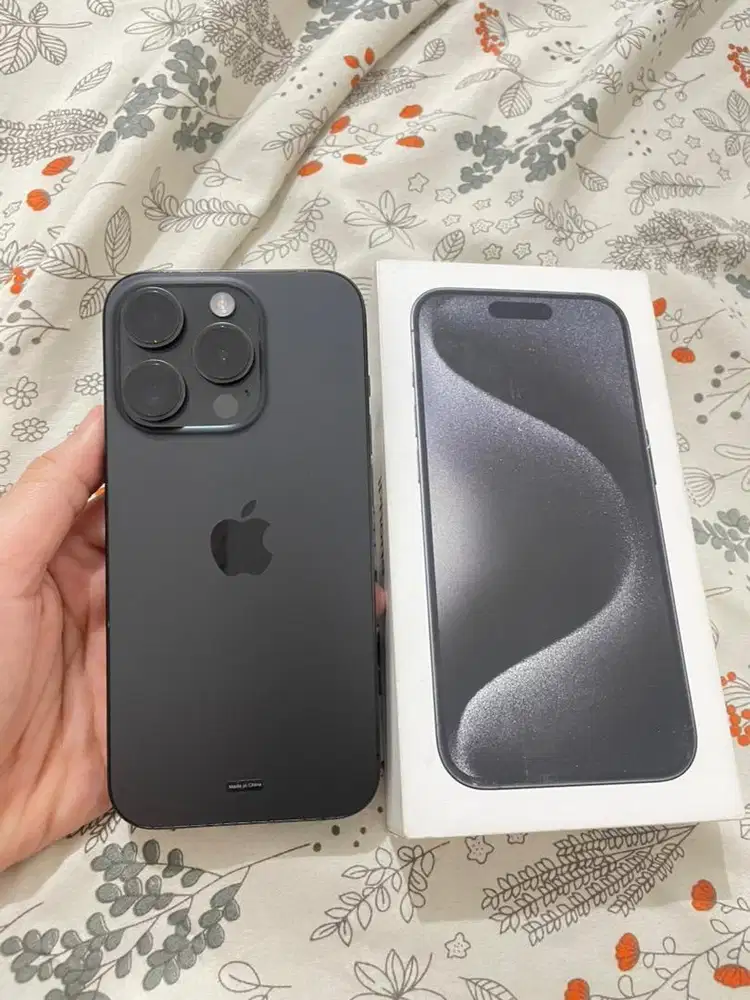 IPHONE 15 PRO 128GB BLACK IBOX