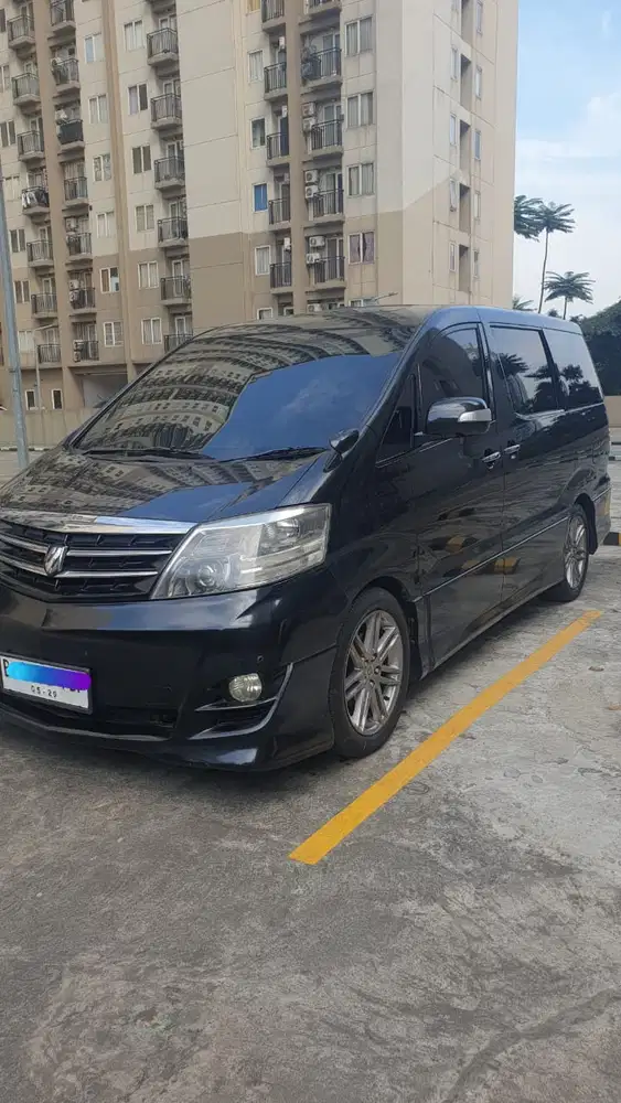 Toyota Alphard 2008 Bensin