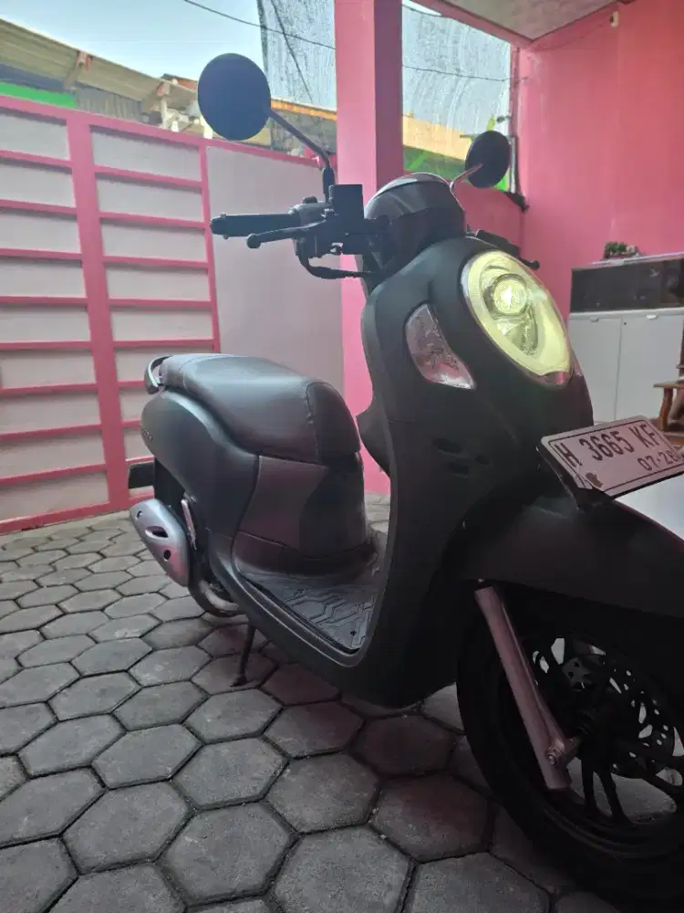 honda scoopy hijau