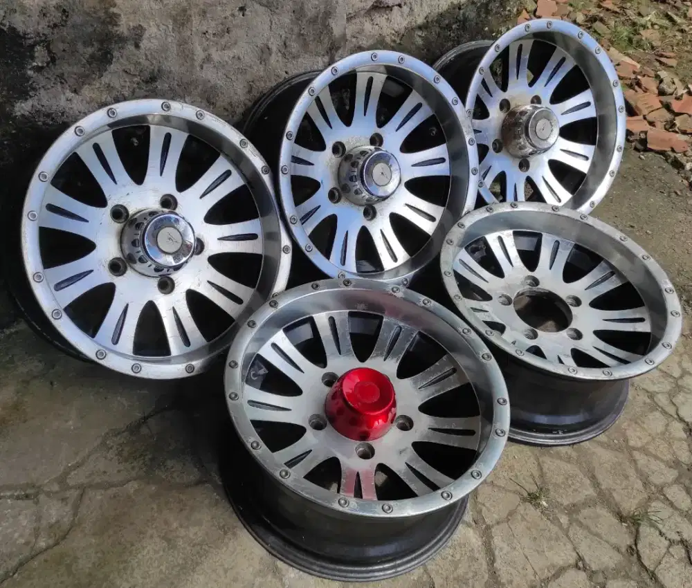 5 velg Suzuki jimny katana feroza taft escudo sidekick vitara