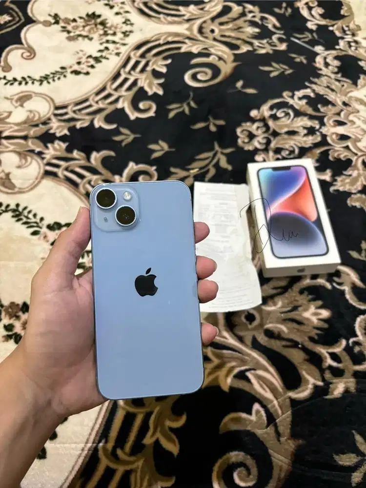 IPHONE 14 128GB IBOX BIRU