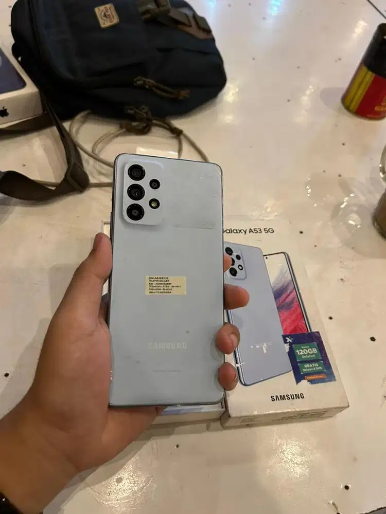 Samsung A53 5G 8/256 fullset segel nominus