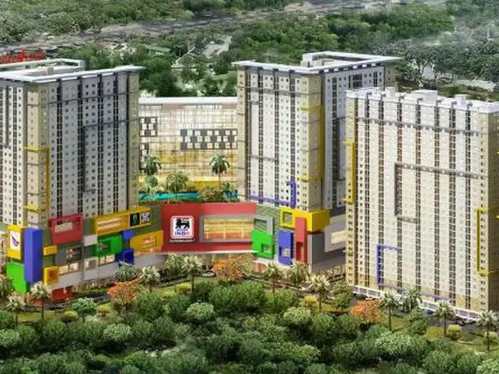 murah type 2 kamar fullfurnish bassura city apartemen jakart timur