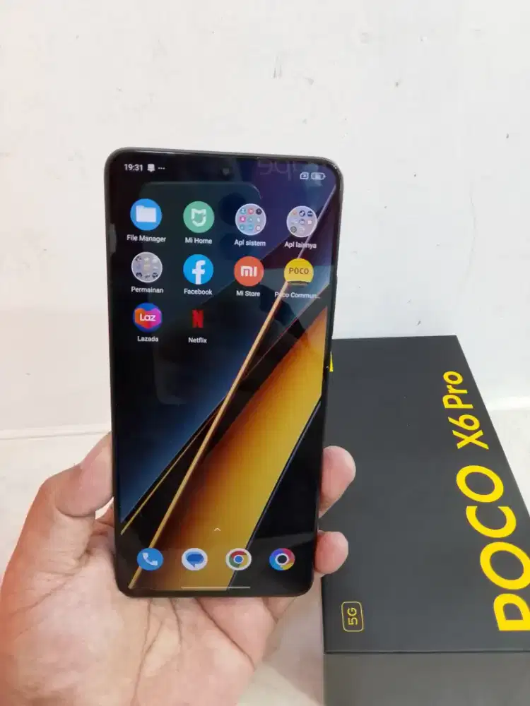 Poco x6 pro 5g ram 12/512gb fullset ori