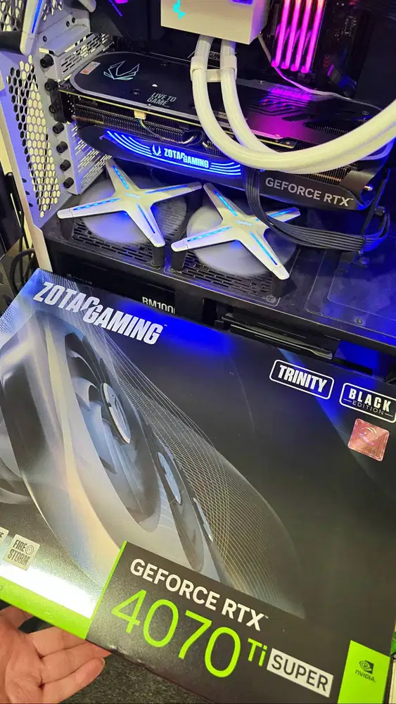 RTX 4070 Ti SUPER SOLID 16GB Zotac Trinity Black Edition