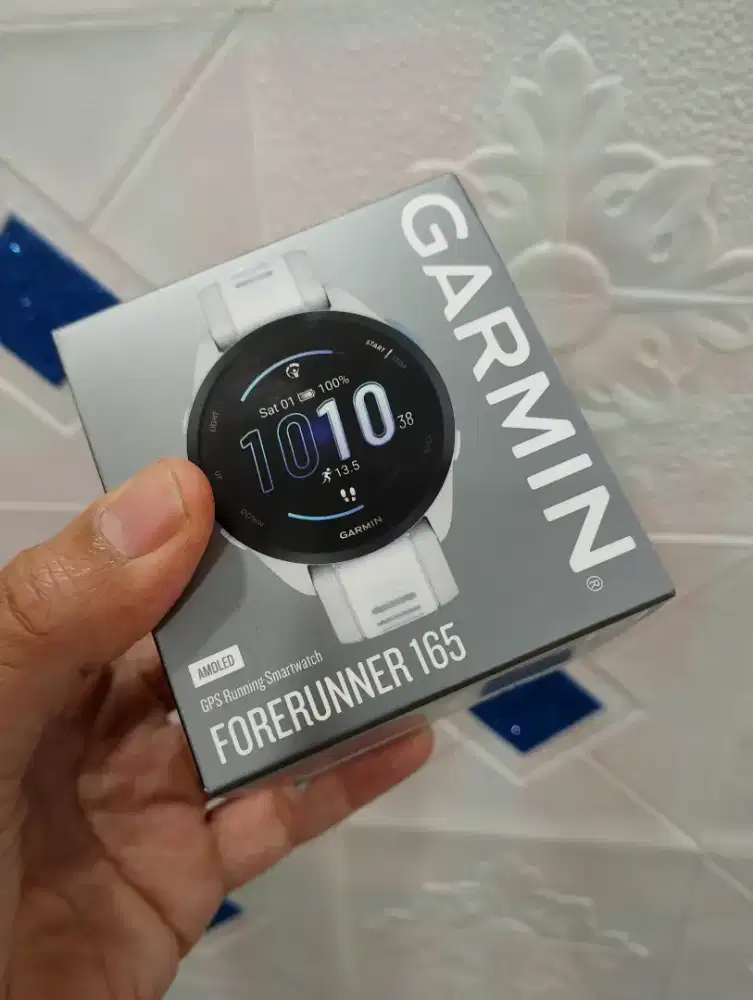 Garmin forerunner 165 New segel box 100% baru