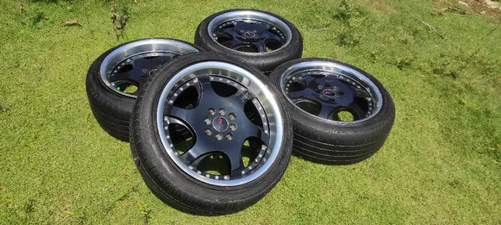Velg r17 HSR Corolla civic kijang avanza xenia baleno vios soluna jazz