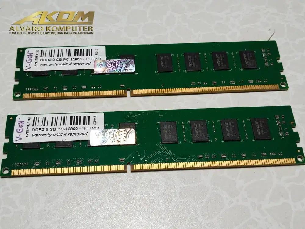 Ram PC atau Komputer V-gen 8gb DDR3 Longdim RAM PC 8GB V-gen DDR3 PC3