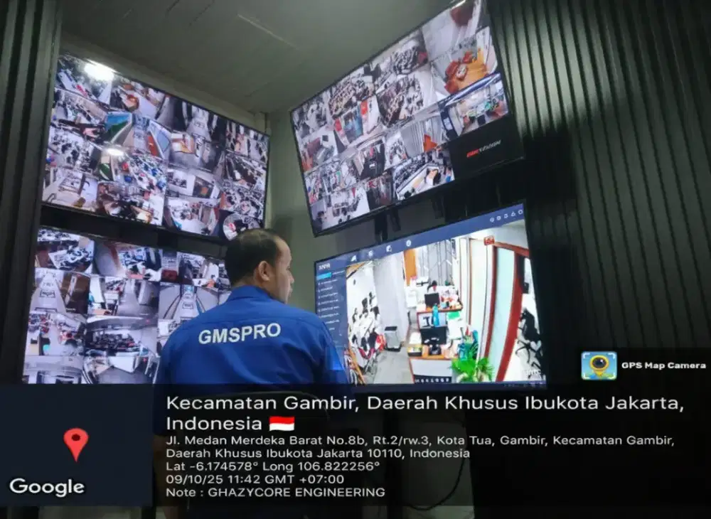 Jasa Pasang Service CCTV Seting Jaringan Fingerprint dan Mikrotik Ama