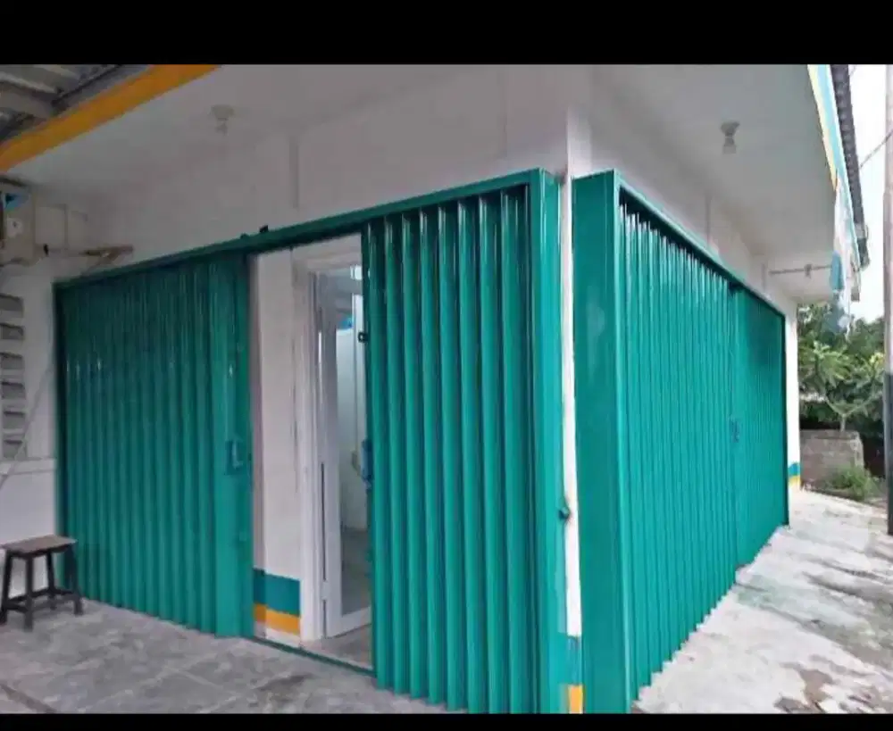 Menerima pembuatan pintu folding gate rolling door