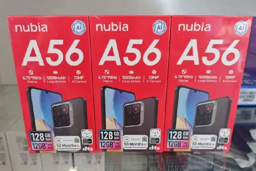 ZTE NUBIA A56 4+8/128GB GARANSI RESMI INDONESIA