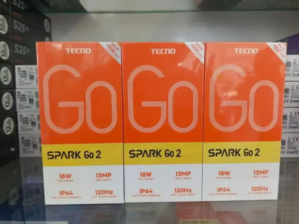 TECNO SPARK GO 2 4+4/64GB GARANSI RESMI TECNO INDONESIA