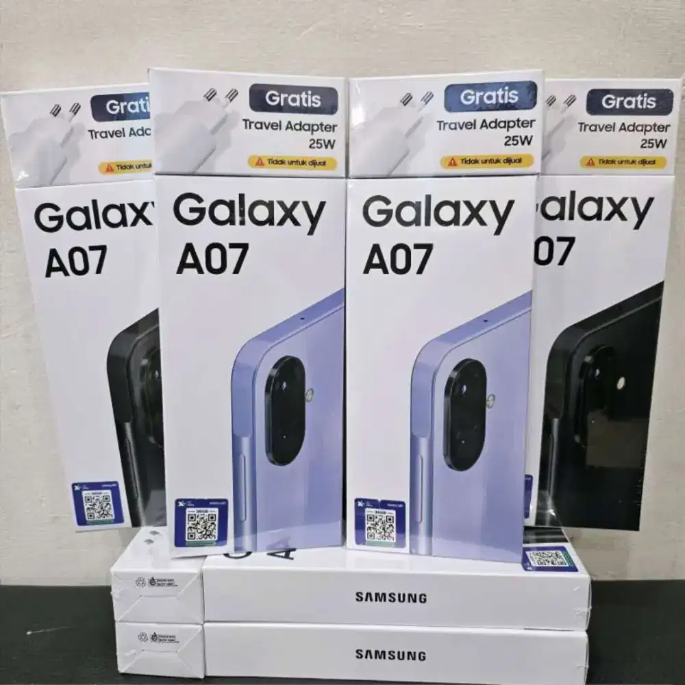 Samsung Galaxy A07 ram 4/64gb + Adaptor 25W