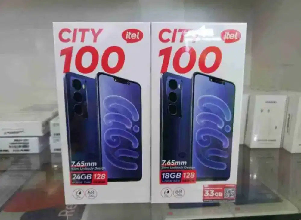 Itel City 100 8/128GB
Garansi resmi itel Indonesia 1 tahun
