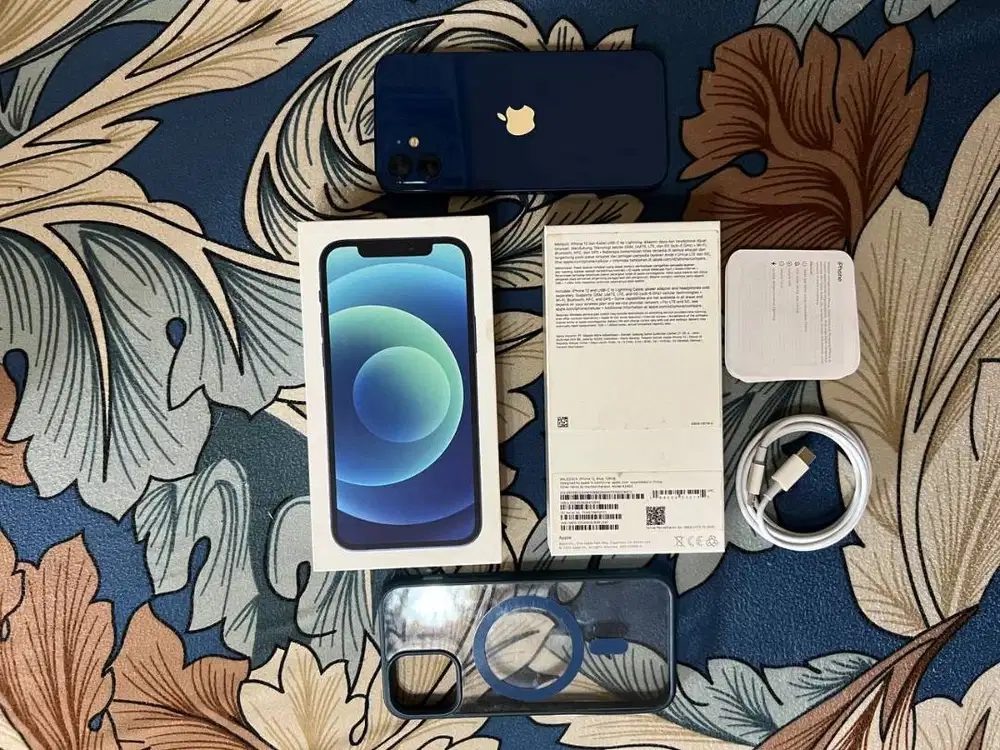 Apple Iphone 12 Blue 128gb Ibox Fullset NoMinus