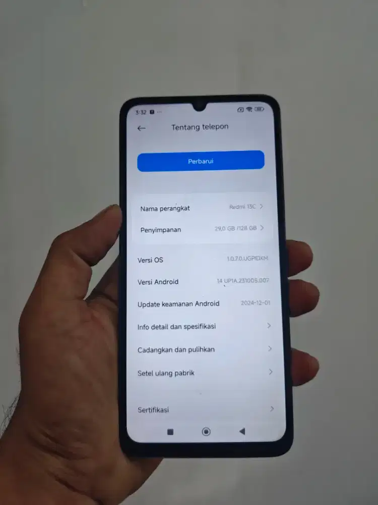 Xiaomi redmi 13c 6/128 hp casan