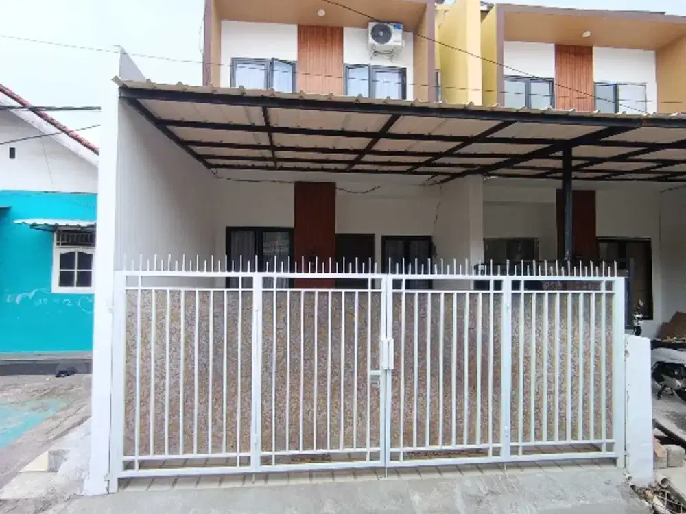 rumah siap huni pinggir raya pondok gede 900jutaan