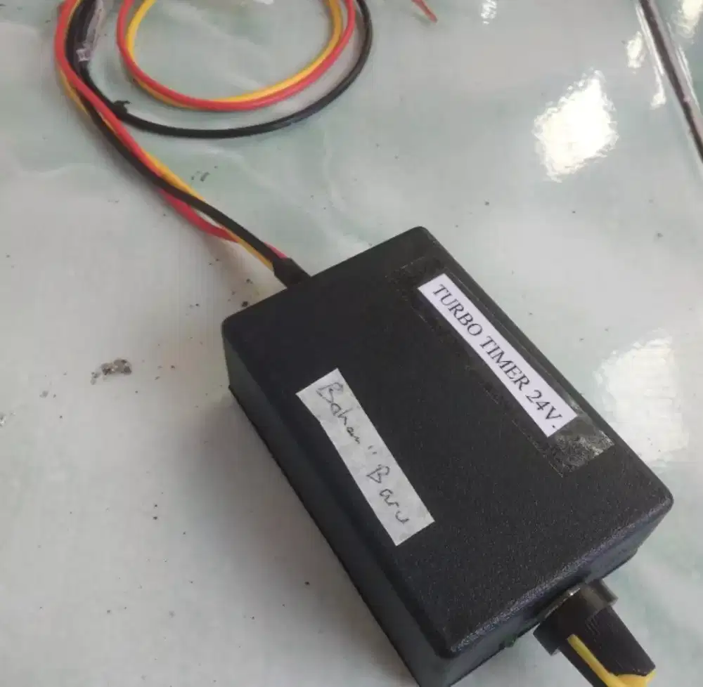 Turbo timer 24v truk canter 3 kabel 3 menitan bahan baru semua