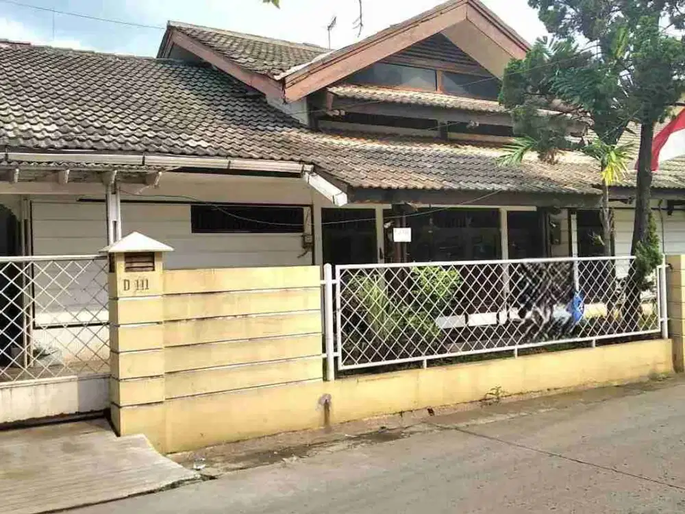 rumah hitung tanah di komplek kavling AL jatibening bekasi