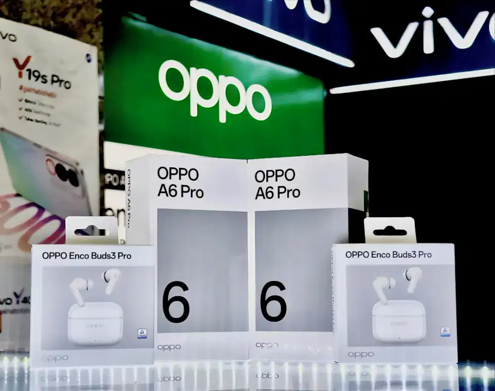 Oppo A6 Pro 5G 16/256 New Segel Garansi Resmi Oppo Free Encobuds 3 Pro