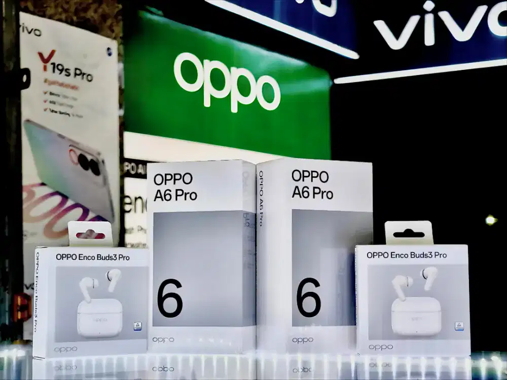 Oppo A6 Pro 5G 16/256 New Segel Garansi Resmi Oppo Free Encobuds 3 Pro