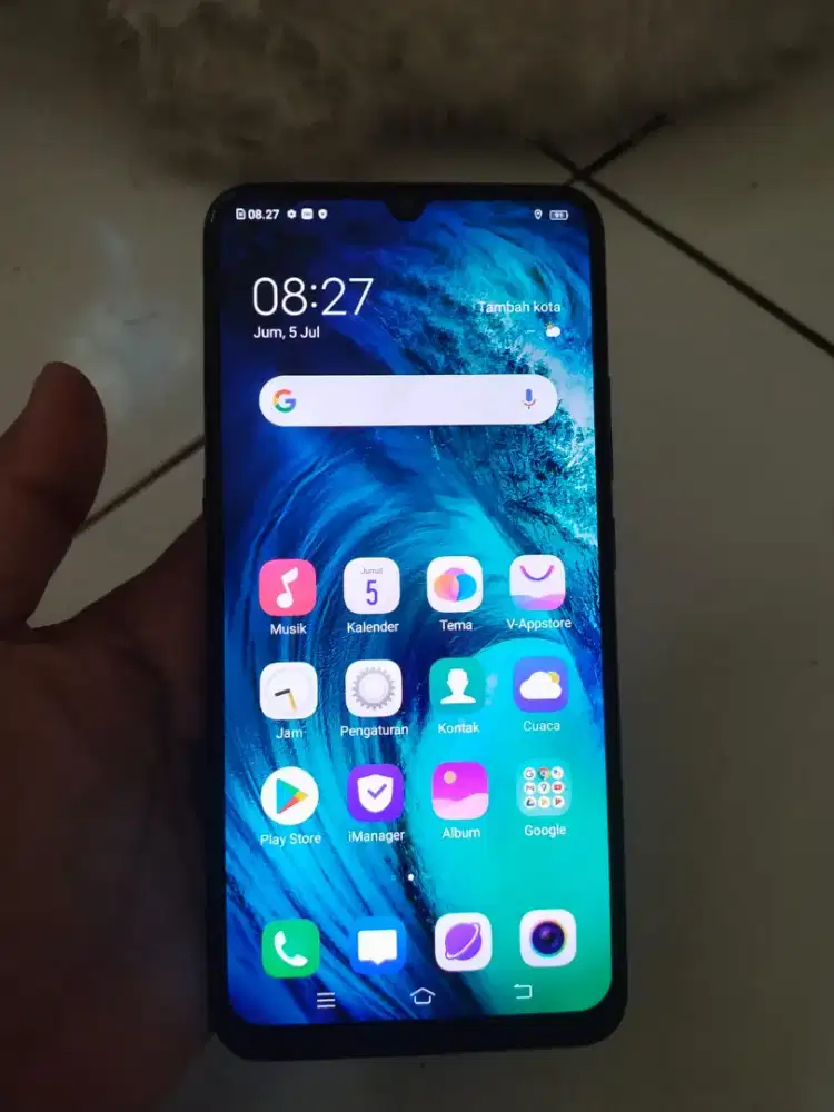 Vivo S1  4/128  Fingerprint aktif di layar LCD Ori