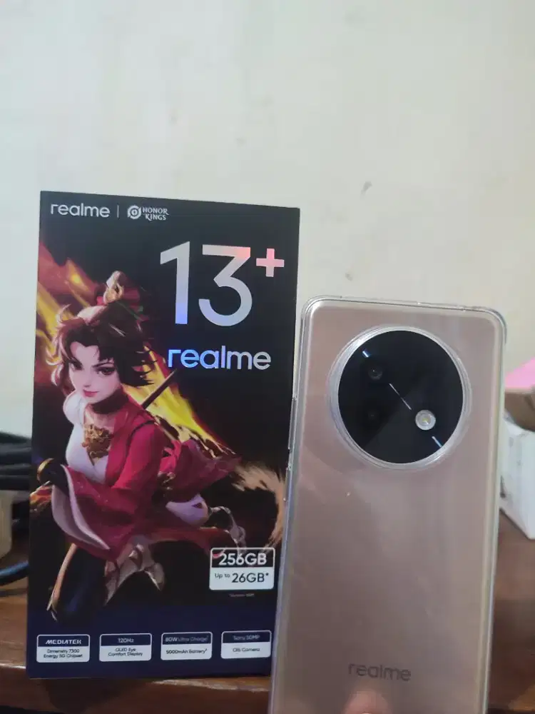 Realme 13 plus 5G (masih garansi)