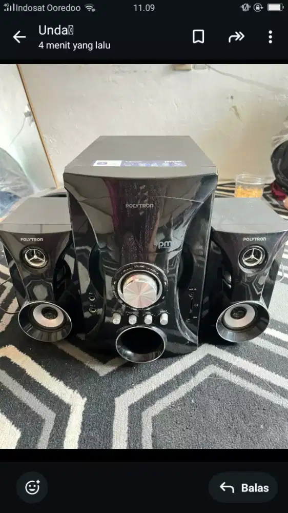 Dijual speaker aktif polytron