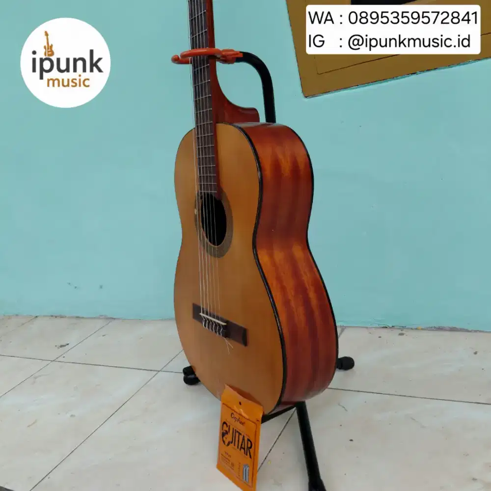 Cort AC100 Op Original Gitar Klasik bonus Senar baru nilon