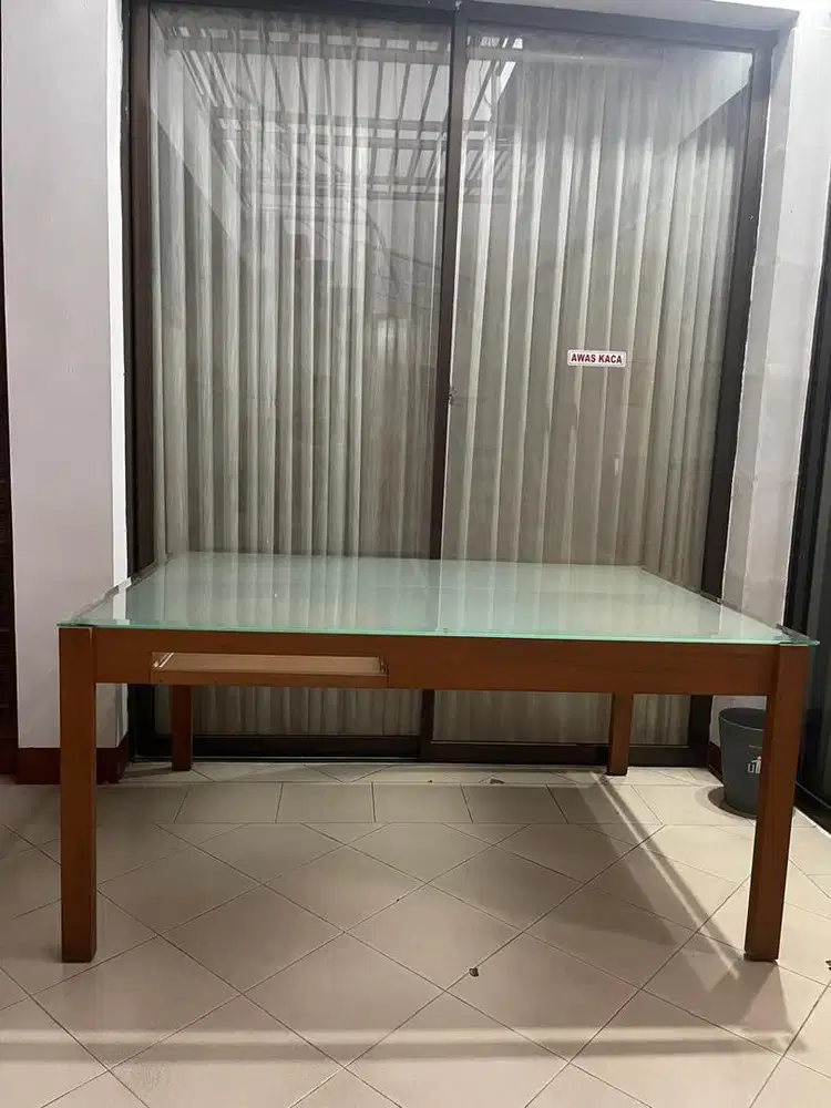 Meja Kaca Custom