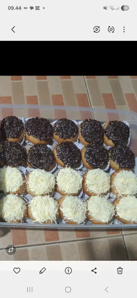 Jual donat kentang dan bomboloni