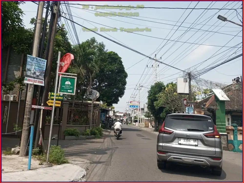 8 MENIT KE UGM TANAH DI JL DAMAI KALIURANG SLEMAN