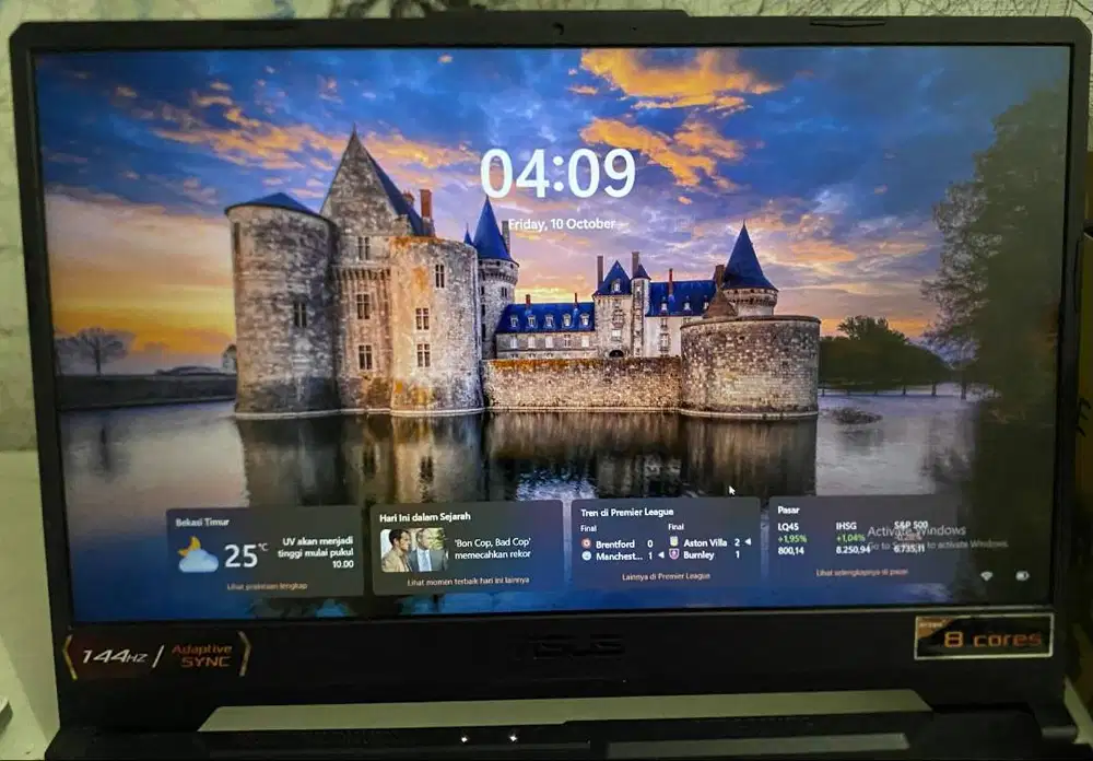 DI JUAL LAPTOP GAMING SECOND MERK ASUS 10jt NEGOOO