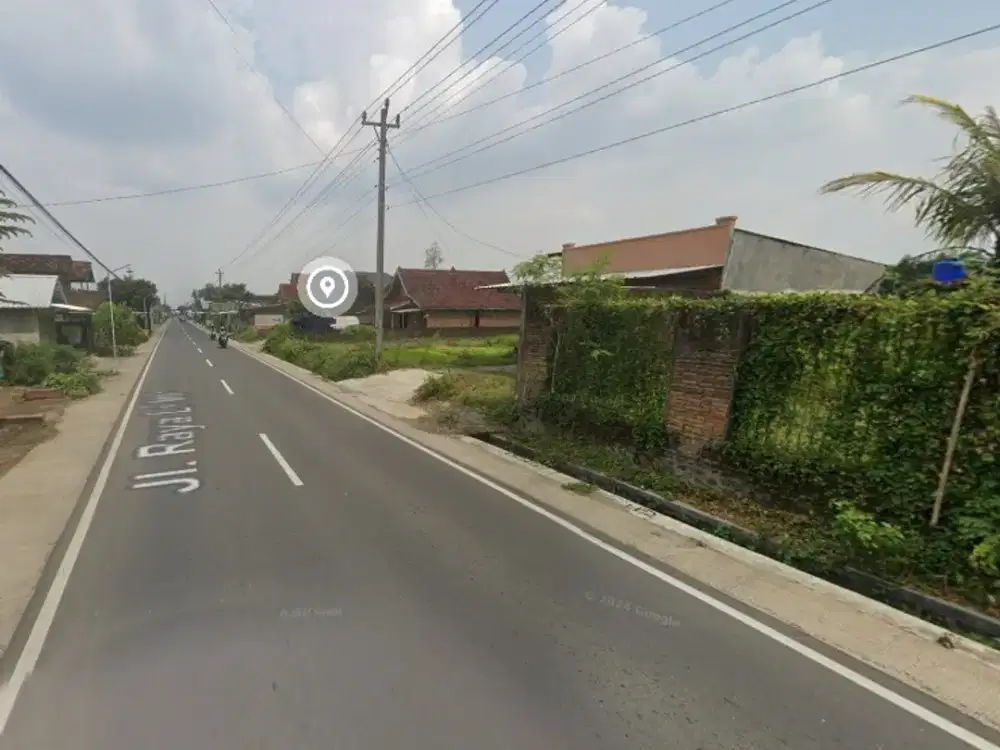 Tanah strategis utara candi kalasan cocok investasi dekat exit toll
