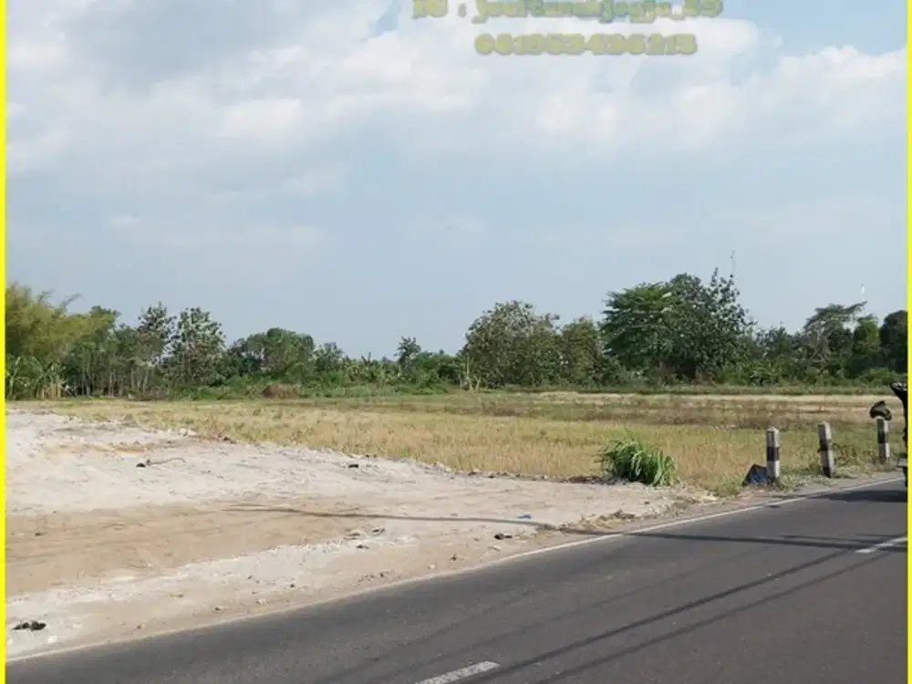 Dalam cluster Sidokarto Godean , tanah murah sleman 3 jutaan