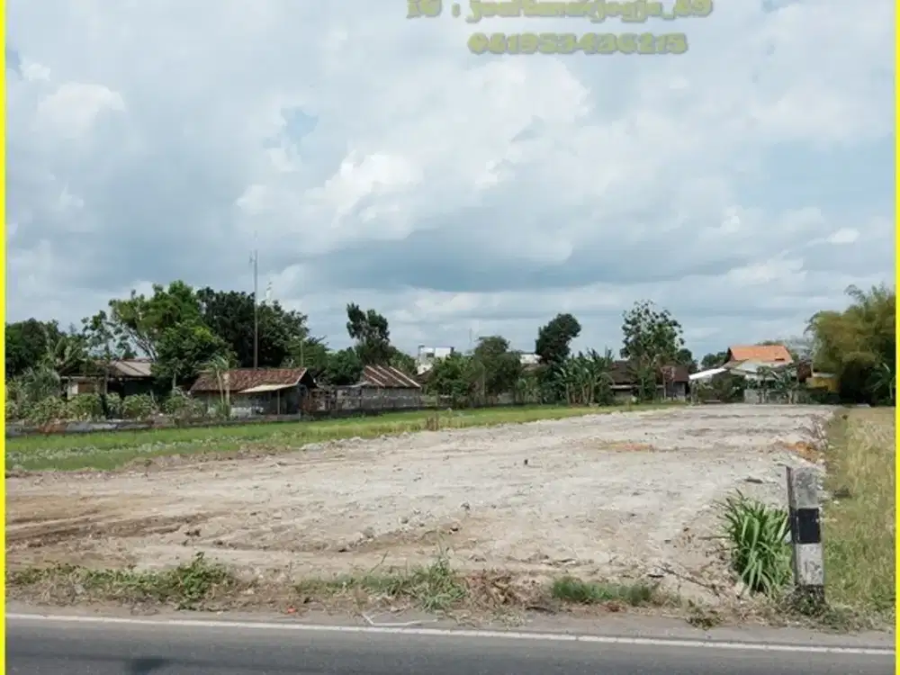 Godean dekat Exit toll Balecatur gamping ,SHM P unit
