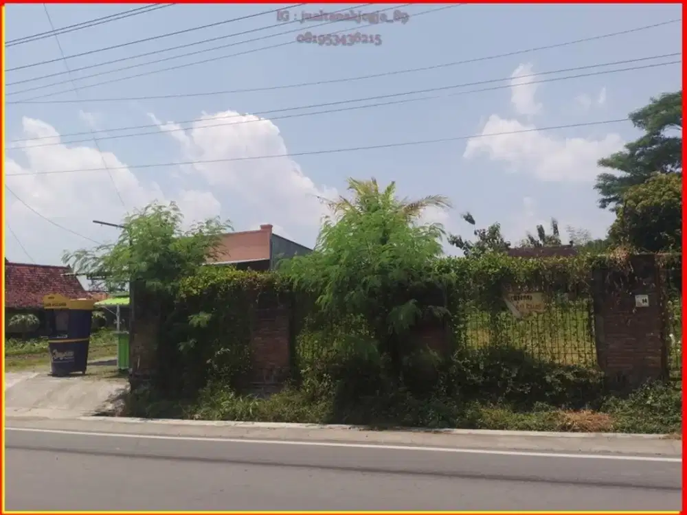 TEPI ASPAL JL LPMP KALASAN , dijual murah