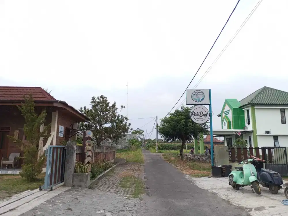 Tanah Yogyakarta dekat Kampus UGM di jl Kaliurang km 8