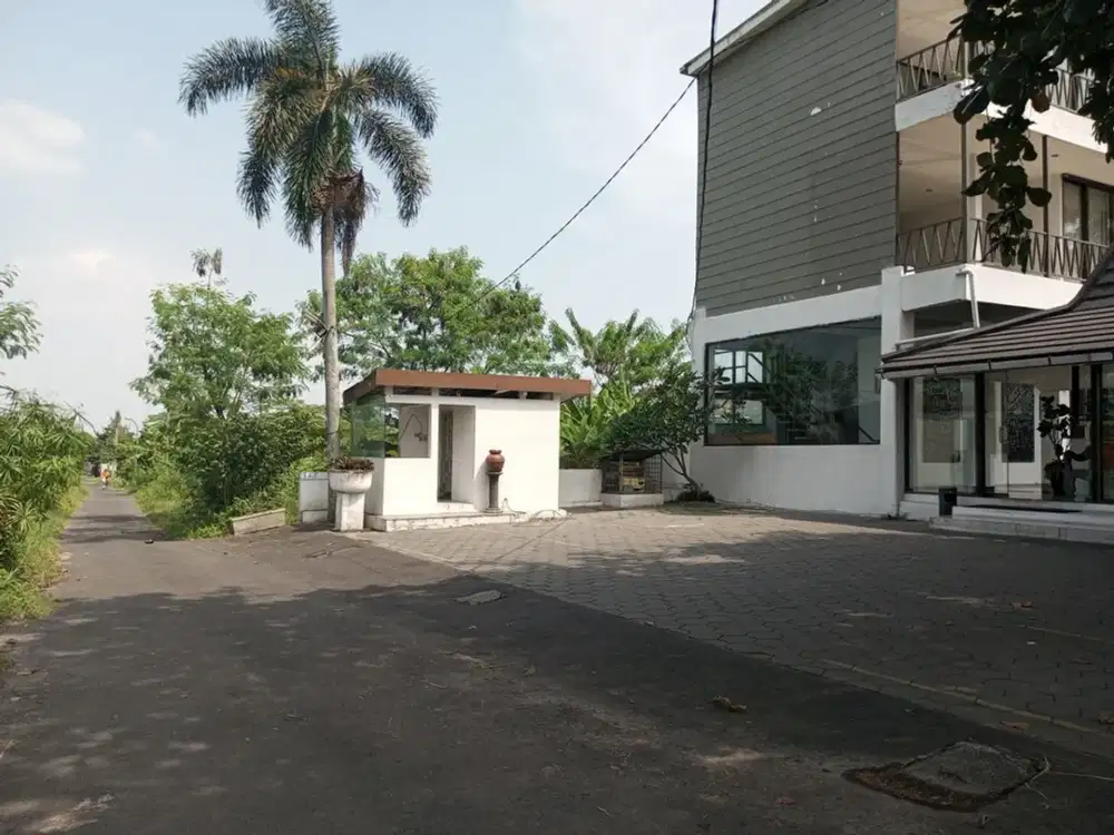 Kavling Villa kaliurang Jogja dijual view sawah dan Merapi