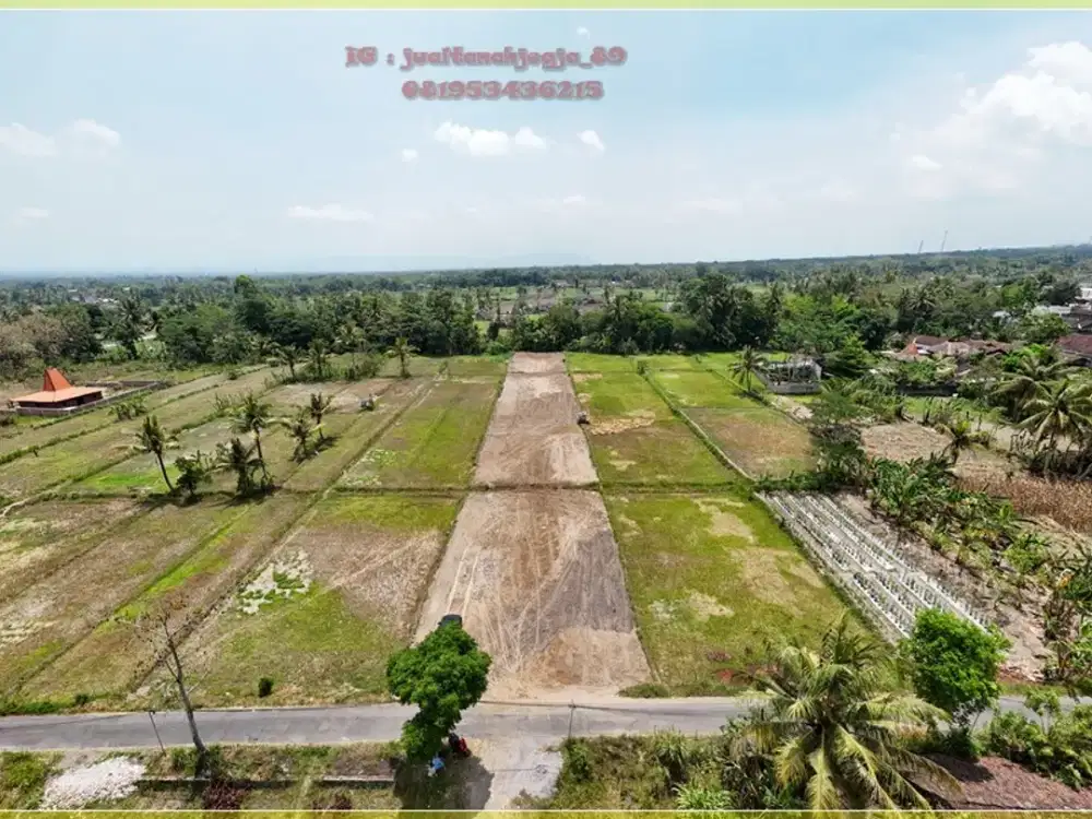 Kaliurang tanah dijual cepat ,SHM P 3 jutaan view sawah dan merapi