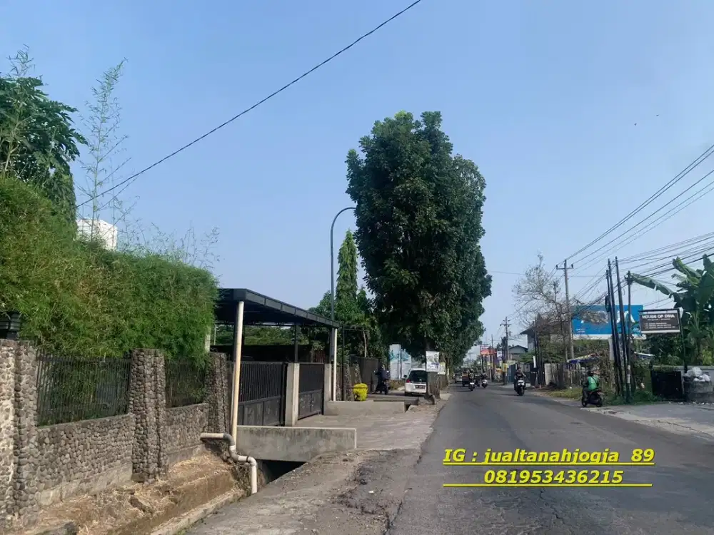 Tanah Sleman dekat Terminal Jombor,SHM P 3 jutaan