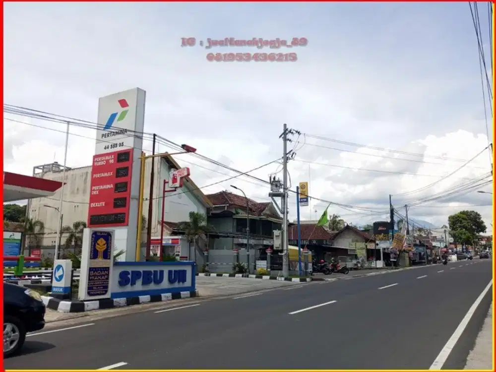 Tanah sleman cocok bangun Kost dekat UII Kaliurang ,SHM P unit