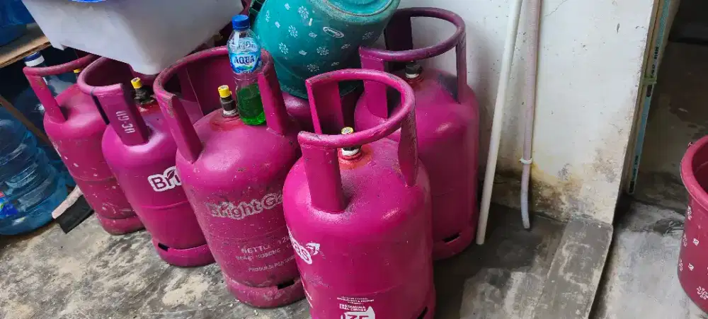 Dijual cepat 8 tabubg gas ada isi