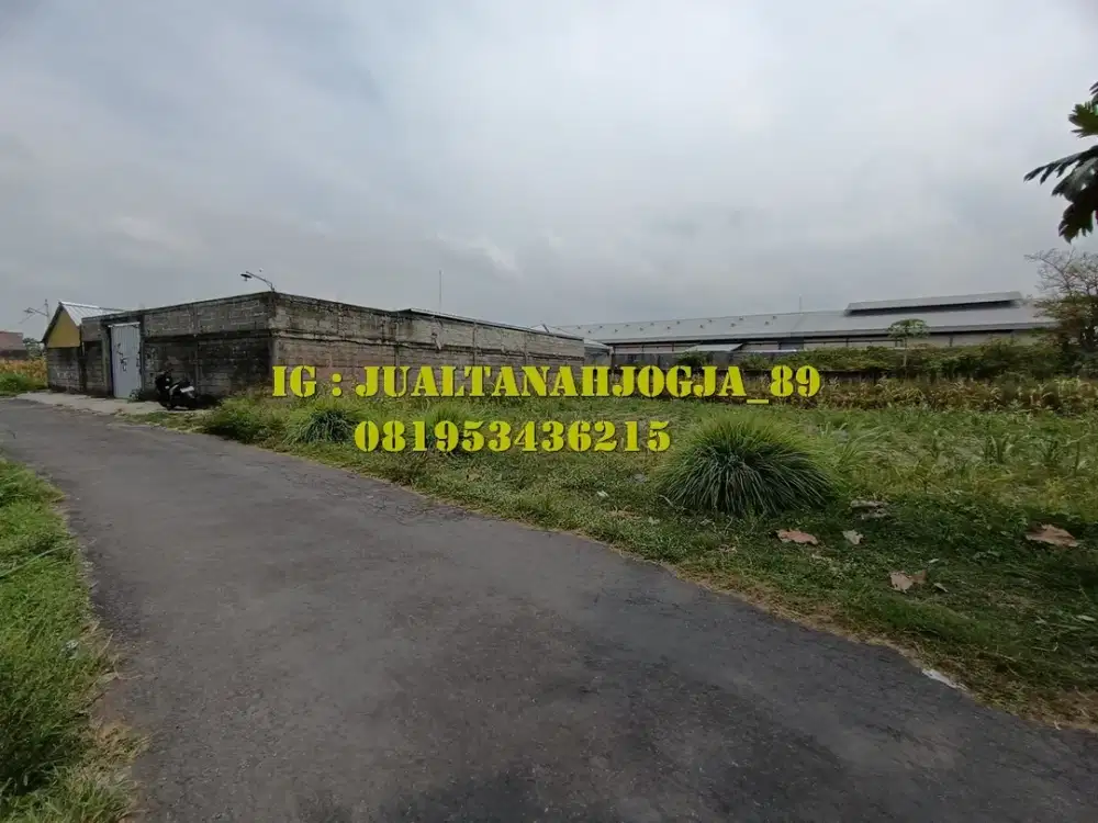 Tanah Hook Palagan km 10 siap bangun rumah baru , SHM P unit