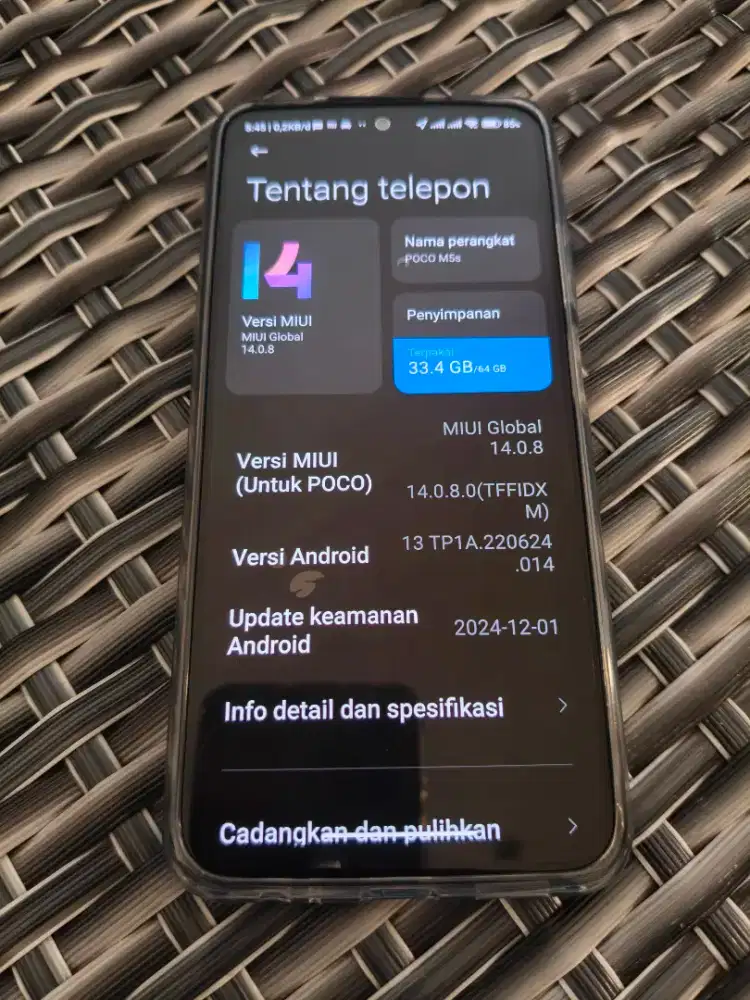 Poco M5s Ram 4/64