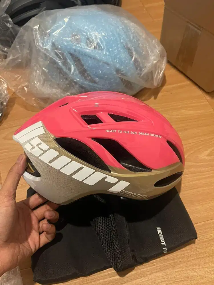Helm sepeda rb baru